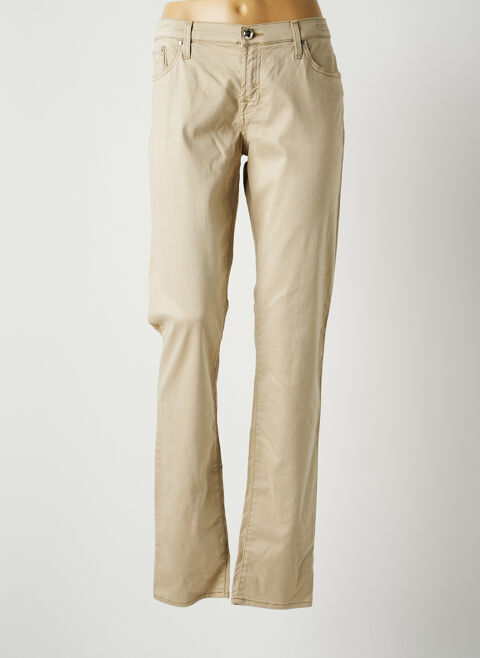 Pantalon slim femme Jacob Cohen beige taille : W34 L34 59 FR (FR)