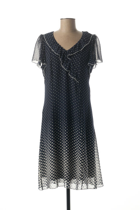 Robe mi-longue femme France Rivoire bleu taille : 40 127 FR (FR)