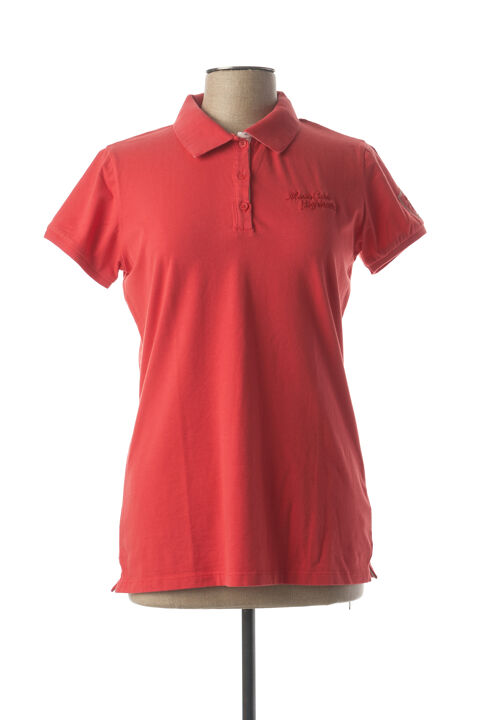 Polo femme Monte Carlo rouge taille : 42 30 FR (FR)