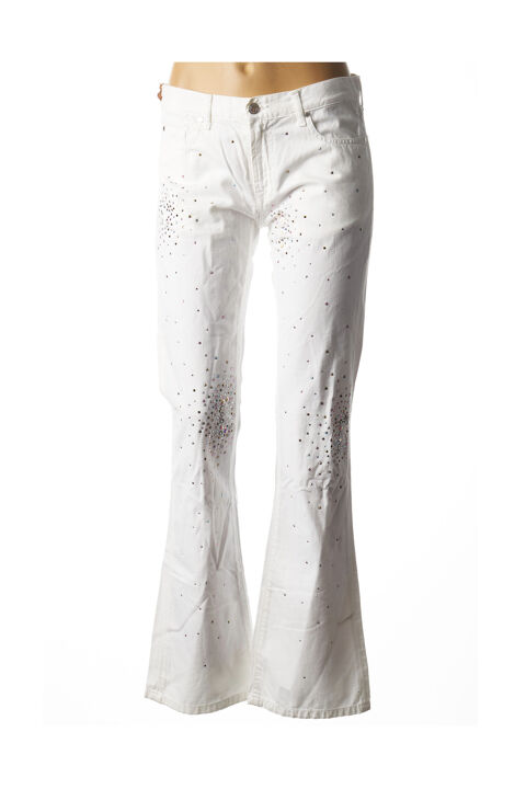 Jeans bootcut femme Purple And Pink blanc taille : 42 70 FR (FR)