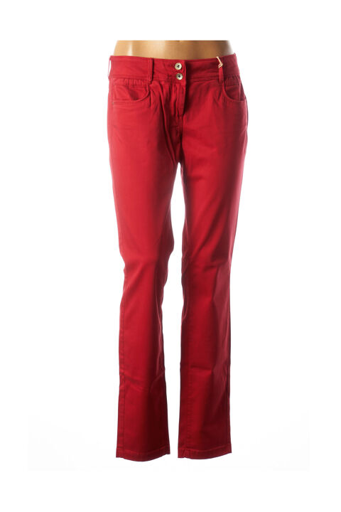 Pantalon slim femme Tom Tailor rouge taille : 38 17 FR (FR)