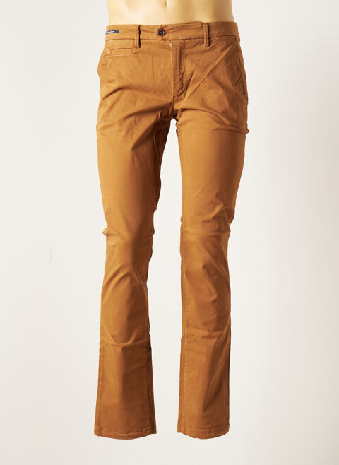 Pantalon chino homme Teleria Zed marron taille : W32 35 FR (FR)