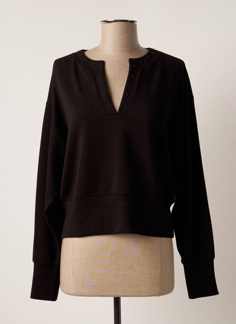 Sweat-shirt femme Maison Scotch noir taille : 36 54 FR (FR)