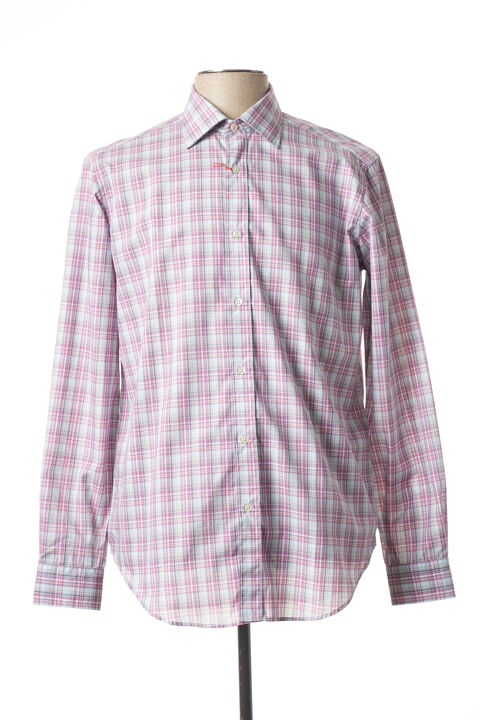 Chemise manches longues homme Caliban violet taille : S 24 FR (FR)