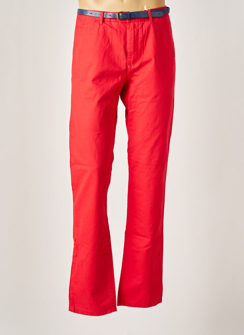 Pantalon chino homme Scotch & Soda rouge taille : W30 L34 34 FR (FR)