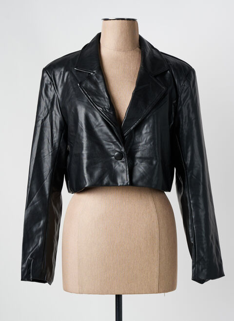 Veste simili cuir femme Drole De Copine noir taille : 40 14 FR (FR)