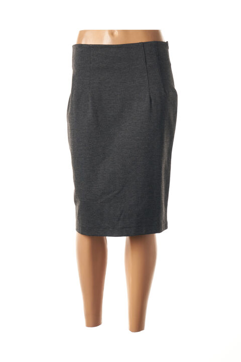 Jupe mi-longue femme La Fee Maraboutee gris taille : 34 21 FR (FR)