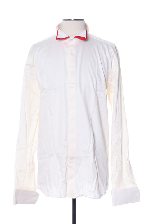 Chemise manches longues homme Authentique beige taille : XS 15 FR (FR)