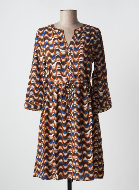 Robe courte femme Cream marron taille : 36 17 FR (FR)
