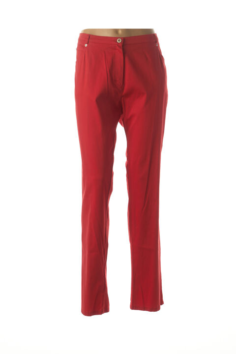 Pantalon droit femme Guy Dubouis rouge taille : 48 17 FR (FR)