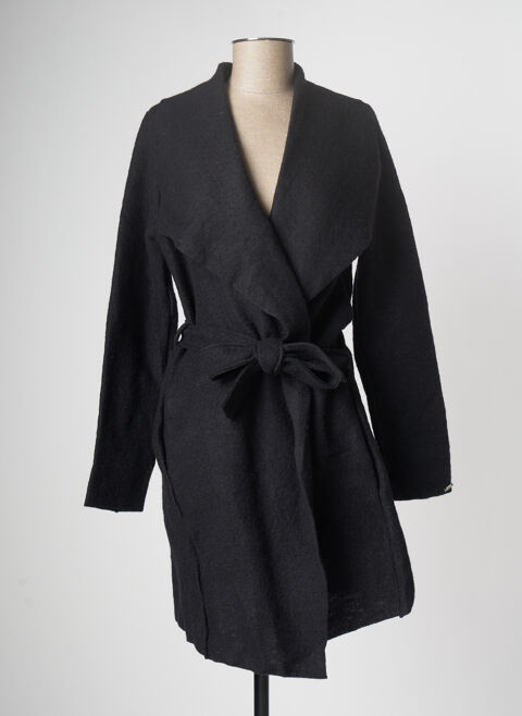 Manteau long femme Maloka noir taille : 40 46 FR (FR)