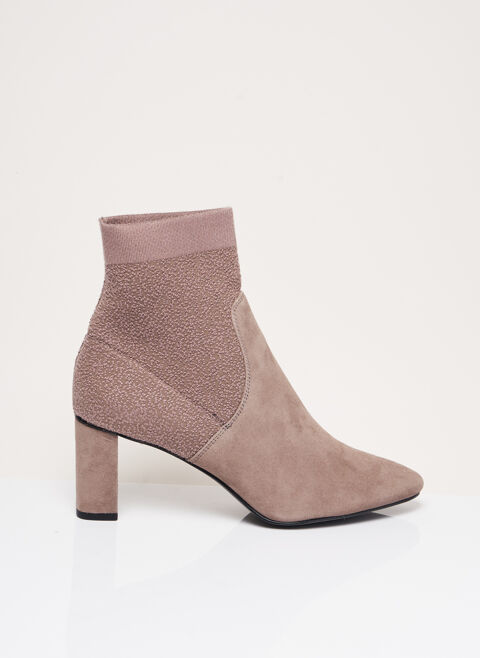Bottines/Boots femme What For gris taille : 40 37 FR (FR)