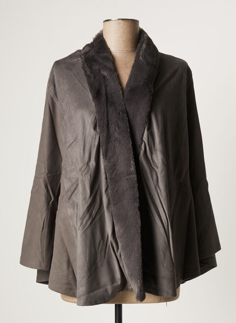 Gilet manches longues femme Maloka gris taille : 38 25 FR (FR)
