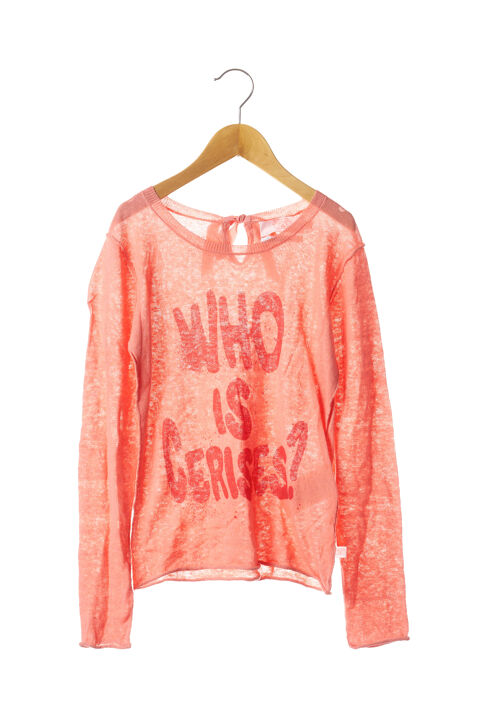 Pull fille Le Temps Des Cerises orange taille : 10 A 14 FR (FR)