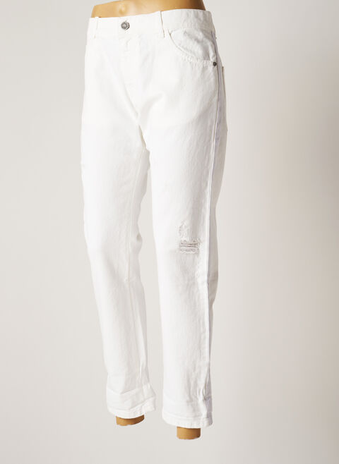 Jeans coupe slim femme Fornarina blanc taille : W28 25 FR (FR)