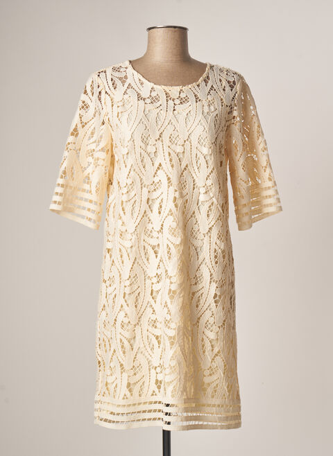 Robe mi-longue femme Suncoo beige taille : 34 24 FR (FR)