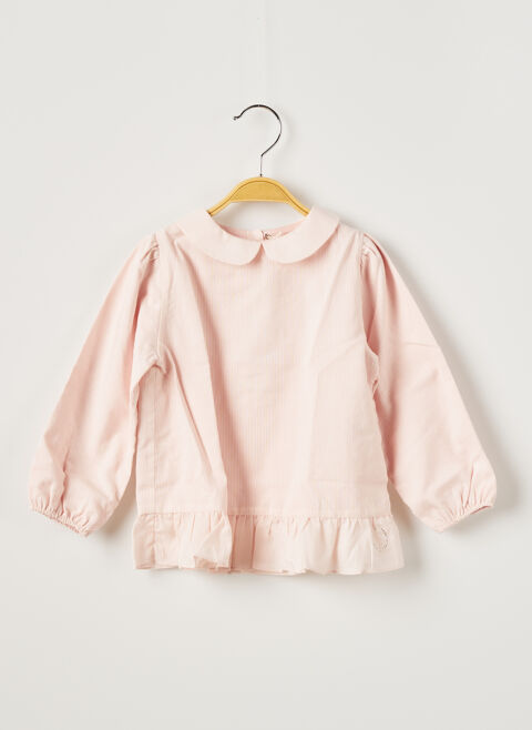 Blouse fille Ovale rose taille : 4 A 33 FR (FR)