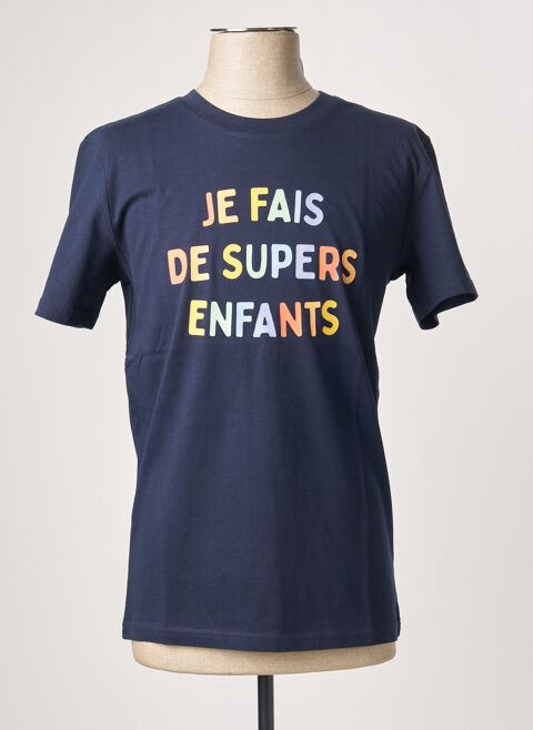 T-shirt homme Monsieur Tshirt bleu taille : XL 14 FR (FR)