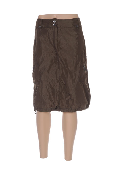 Jupe mi-longue femme Areline vert taille : 38 3 FR (FR)