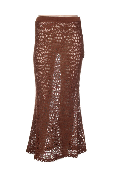 Jupe longue femme Jacqueline Coq marron taille : 38 59 FR (FR)