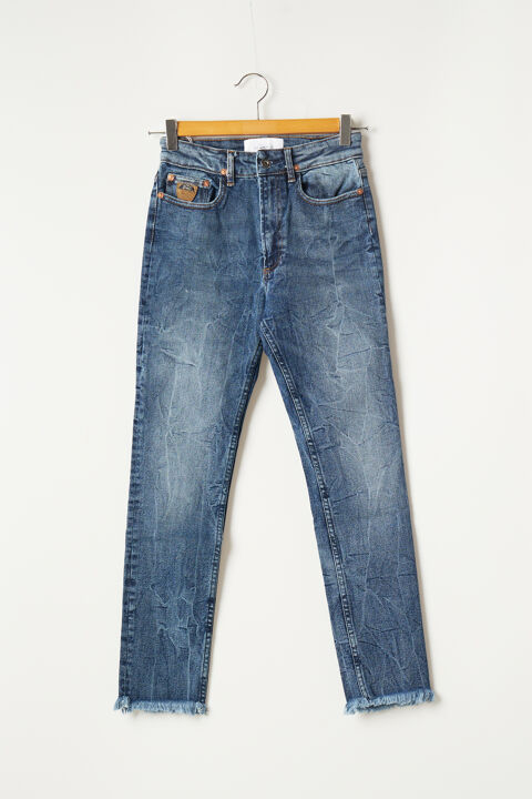 Jeans coupe slim femme April 77 bleu taille : W26 19 FR (FR)