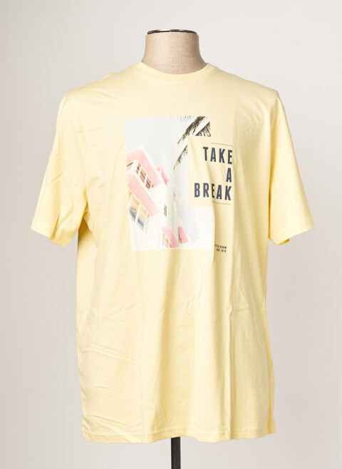 T-shirt homme Tiffosi jaune taille : XL 24 FR (FR)