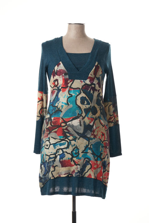 Robe mi-longue femme Chatelet bleu taille : 40 29 FR (FR)