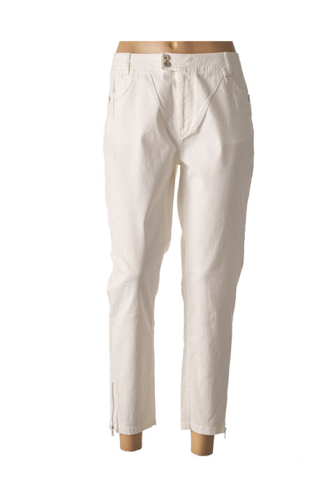 Jeans coupe slim femme Eva Kayan blanc taille : 48 23 FR (FR)