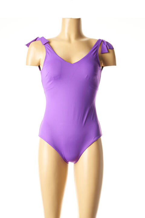 Maillot de bain 1 pi�ce femme Simone Perele violet taille : 40 38 FR (FR)
