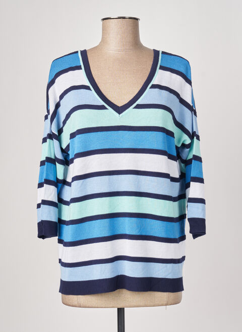 Pull femme Leo & Ugo bleu taille : 42 47 FR (FR)