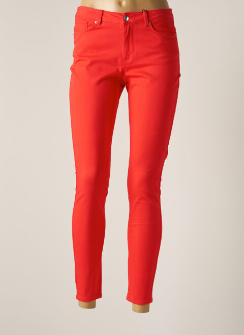 Pantalon slim femme Vero Moda rouge taille : 42 22 FR (FR)