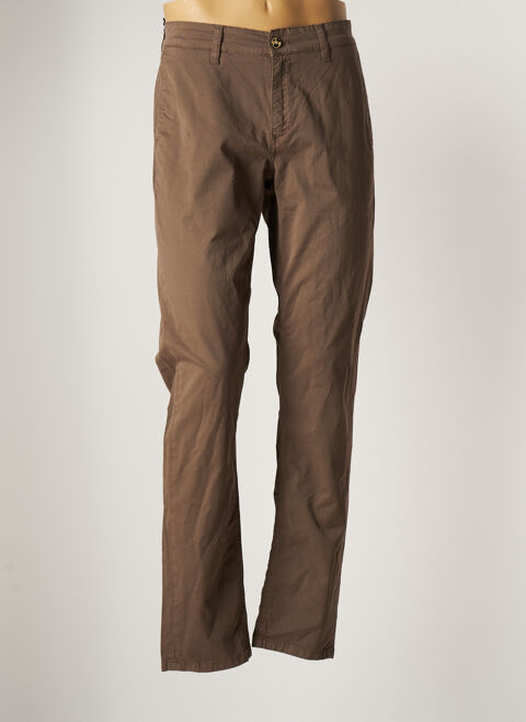 Pantalon chino homme Serge Blanco marron taille : W39 44 FR (FR)