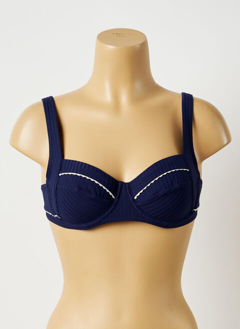 Haut de maillot de bain femme Huit & Huit bleu taille : 85D 10 FR (FR)