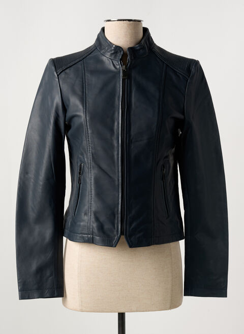 Veste en cuir femme Paul Ajamian noir taille : 36 145 FR (FR)