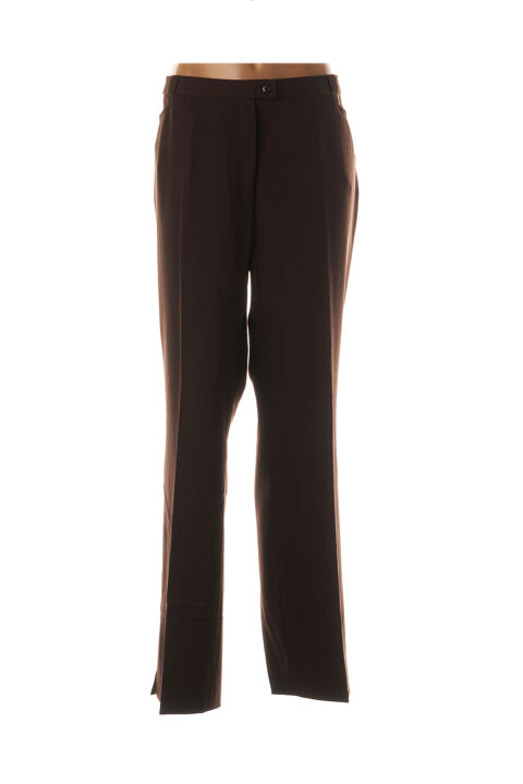 Pantalon droit femme Quattro marron taille : 52 30 FR (FR)