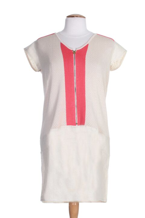 Robe mi-longue femme Coleen Bow beige taille : 40 13 FR (FR)
