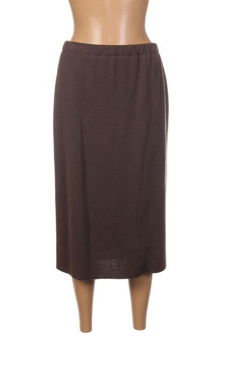Jupe mi-longue femme Pauport� marron taille : 40 11 FR (FR)