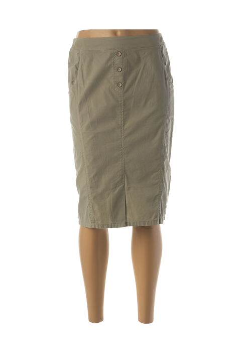 Jupe mi-longue femme Guy Dubouis vert taille : 40 15 FR (FR)