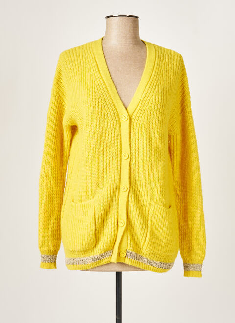 Gilet manches longues femme See U Soon jaune taille : 38 37 FR (FR)
