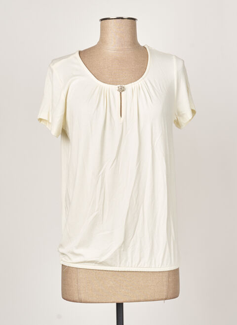 T-shirt femme Nina Kalio beige taille : 36 11 FR (FR)