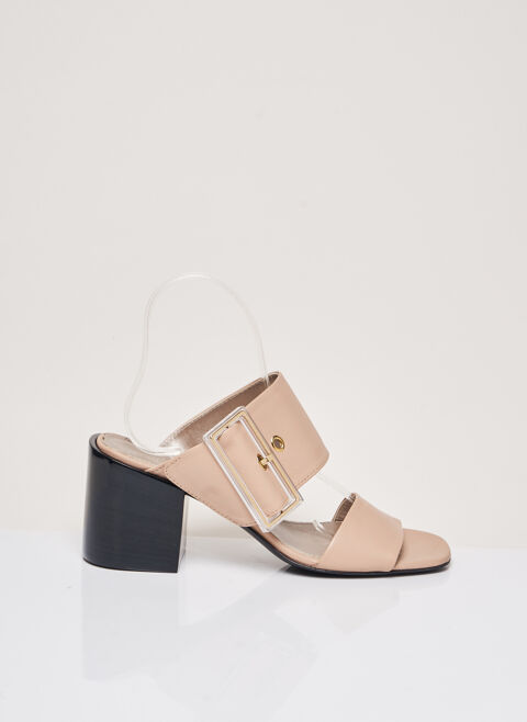 Mules/Sabots femme Attilio Giusti Leombruni beige taille : 38 1/2 62 FR (FR)