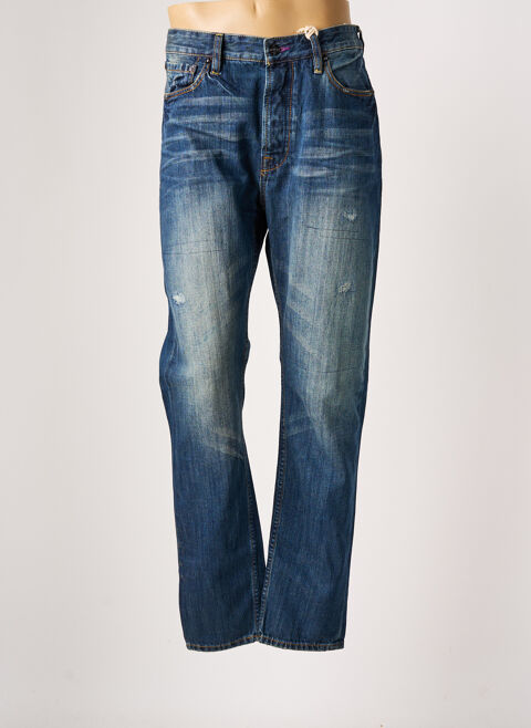 Jeans coupe droite homme Scotch & Soda bleu taille : W33 L32 67 FR (FR)