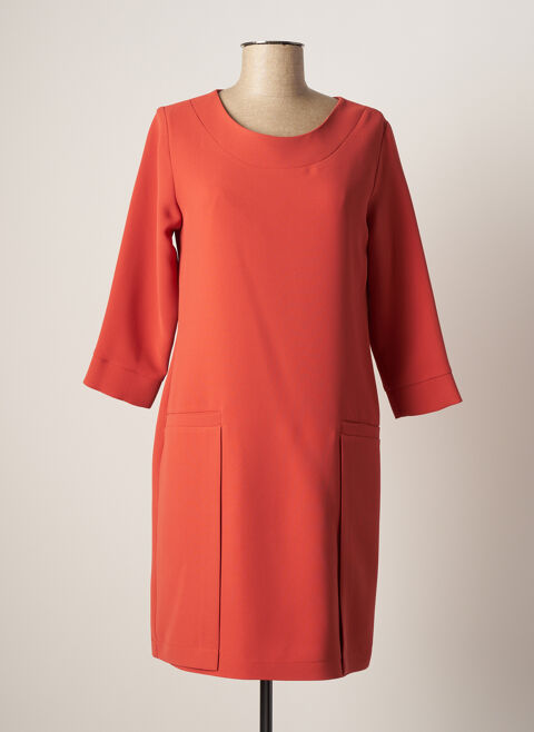 Robe mi-longue femme Sassia orange taille : 42 39 FR (FR)