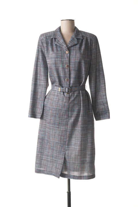 Robe mi-longue femme Guy Dubouis bleu taille : 42 100 FR (FR)