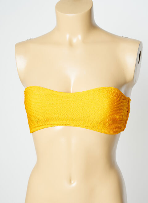Haut de maillot de bain femme Only jaune taille : 38 6 FR (FR)