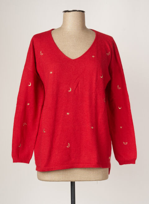 Pull femme Orfeo rouge taille : TU 19 FR (FR)