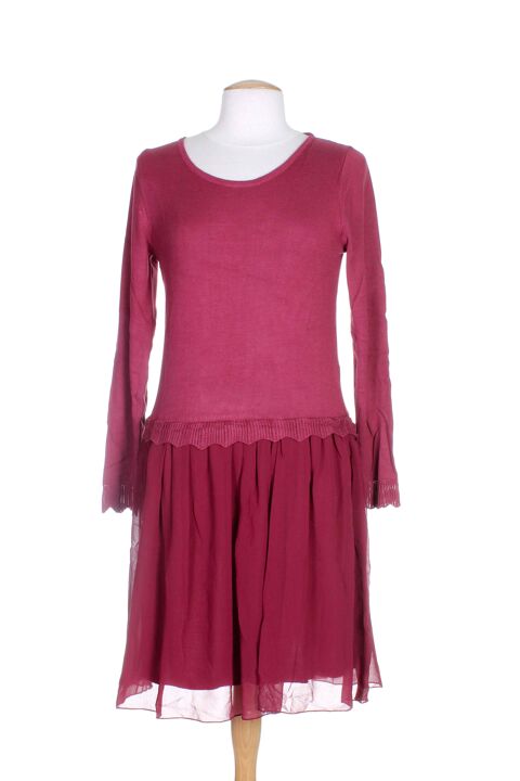 Robe pull femme Coleen Bow rouge taille : 42 35 FR (FR)