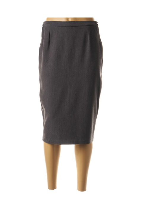 Jupe mi-longue femme Guy Dubouis gris taille : 40 10 FR (FR)