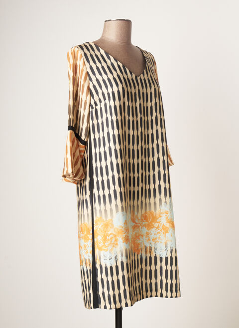 Robe mi-longue femme Andamio beige taille : 38 21 FR (FR)