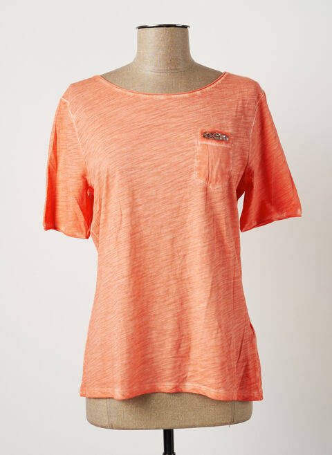 T-shirt femme Concept K orange taille : 44 24 FR (FR)